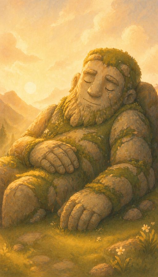 Спящият каменен великан